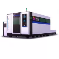 FL-L2040FEHR-8000-D350-Raycus Лазерный станок для резки листового металла и труб со сменным столом и кабинетной защитой
