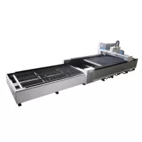 FL-L1530FE-10000-Raycus Лазерный станок для резки листового металла со сменным столом
